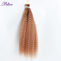 Synthetic Crochet Braiding Hair Bundles Sew In Afro Kinky Curly  Hair Extensions Strand Hook Braid Fake Hair 3pcs Deal