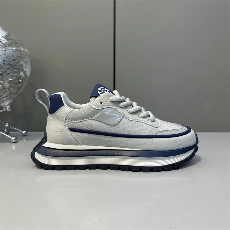 Men's Casual Shoes Fashion Sneakers Low Top Lace Up Lightweight Comfortable Breathable Walking Shoes For Daily Wear