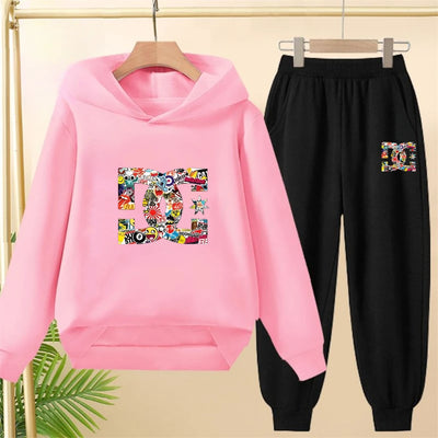Children's hoodie 3 - 12 years girls pink boy black | SAMAG