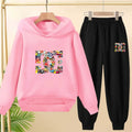 Children's hoodie 3-12 years girls pink boy black | SAMAG