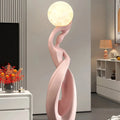 Home Decor Statue Abstract Art Ornaments Nordic Living Room Large Floor Luminous Sculpture Housewarming Gift Interior Figurines