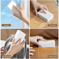 Pack of 10 Dirt Eraser Sponge Multifunctional White Cleaning Sponge Reusable 2 X Plus Strength for Kitchen Bathroom Wall