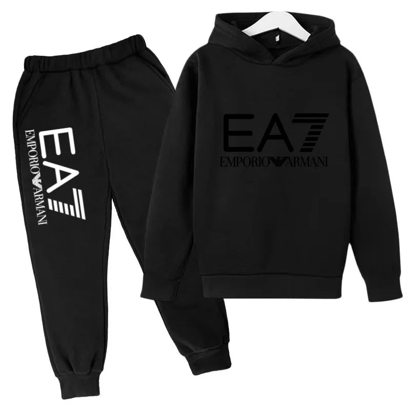Kids Autumn Winter Hoodie Boy Girl 3-12Yrs Letter Print | SAMAG