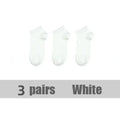 Pairs Women/Men Socks Breathable Sports Solid Color Boat | SAMAG