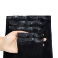 Clip in Hair Extensions 100% Real Human Hair, 12-24Inch 100-120g Clip in Extensions for Women, Invisible Straight Hair