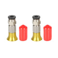 3D printer parts PC4-M6 Pneumatic Straight Connector Part Bore 4mm PTFE Tube Filament M6 Feed Fitting Coupler Filament Dryer Box