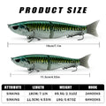 65.5g/19g Two Sizes of Bionic Multi-Section Lure Plastic | SAMAG