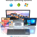 Pocket Portable Tri-folding Touchpad Foldable Keyboard Folding Wireless Keyboard for Tablets