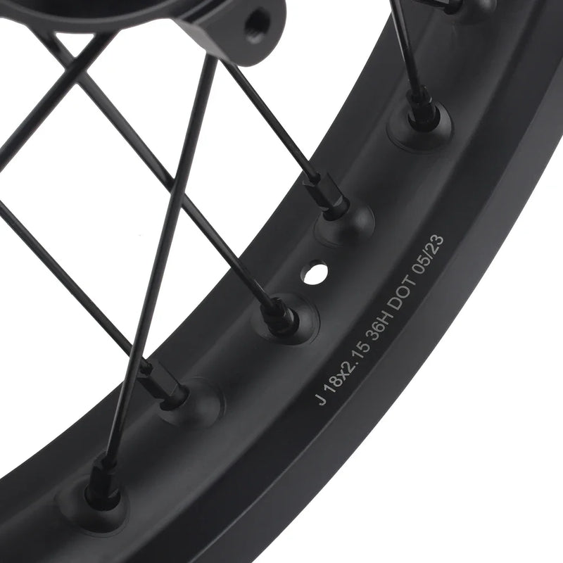 For Surron Ultra Bee Rear And Front Wheel Set 21×1.6 And 18×2.15 Aluminum Motocross Accessories Electric Bike Enduro