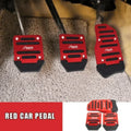 Automotive brake accelerator pedal, manual gear pedal, stainless steel universal pedal tool, automotive universal pedal