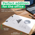 10pcs A4 Office Notepad File Folder with Writing Pad Durable Writing Surface, Ideal for Students, Schools, and Office Supplies