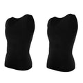 Compression Shirts Men Tummy Control Shapewear Compression Shirt Flat Belly Abdomen Slim Vest Waist Trainer Fitness Workout
