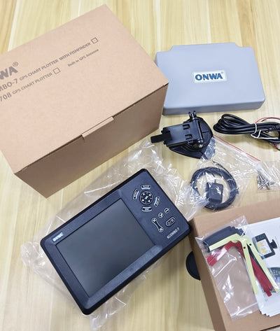 ONWA KCombo - 7 7 - inch marine GPS fishfinder combo | SAMAG