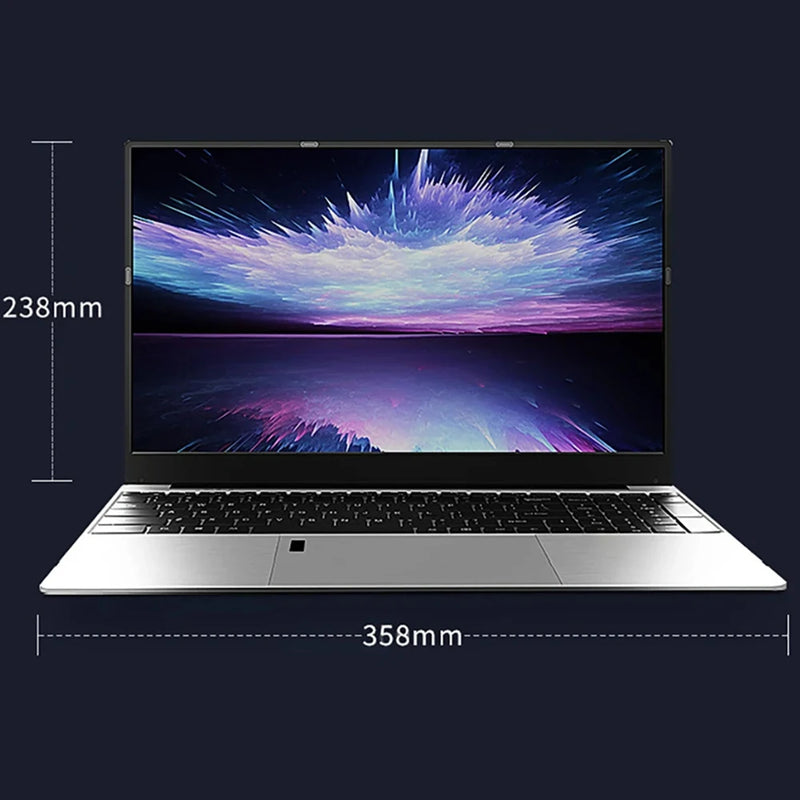 JX-S9 Thin and light Laptop AMD Ryzen 7 4700U 15.6 '' Notebook Backlit 1920*1080 5000mAh Windows 11 Fingerprint Gaming Laptop