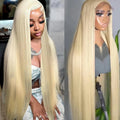46 Inch Long Straight Blonde 613 HD Lace Frontal Human Hair Wig 13x4 Lace Front Colored Wig 13x6 Human Hair Wigs For Women