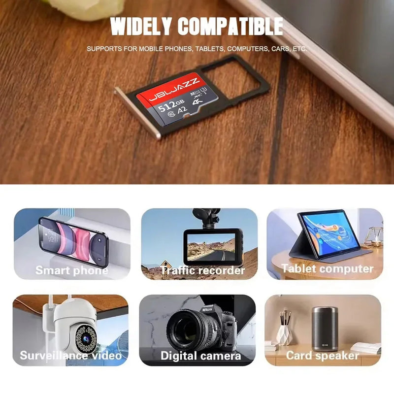 High Speed Micro SD Card 128GB A1 for Mobile TV Memory Card 64GB U3 TF Card 16GB Mini SD Card 32GB U1 Memory Card for Sony
