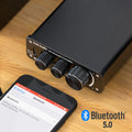 Fosi Audio BT10A Mini Bluetooth Amplifier 2 Channel Amp for Home Speakers Treble & Bass HiFi Stereo Sound Amplifier 50W*2