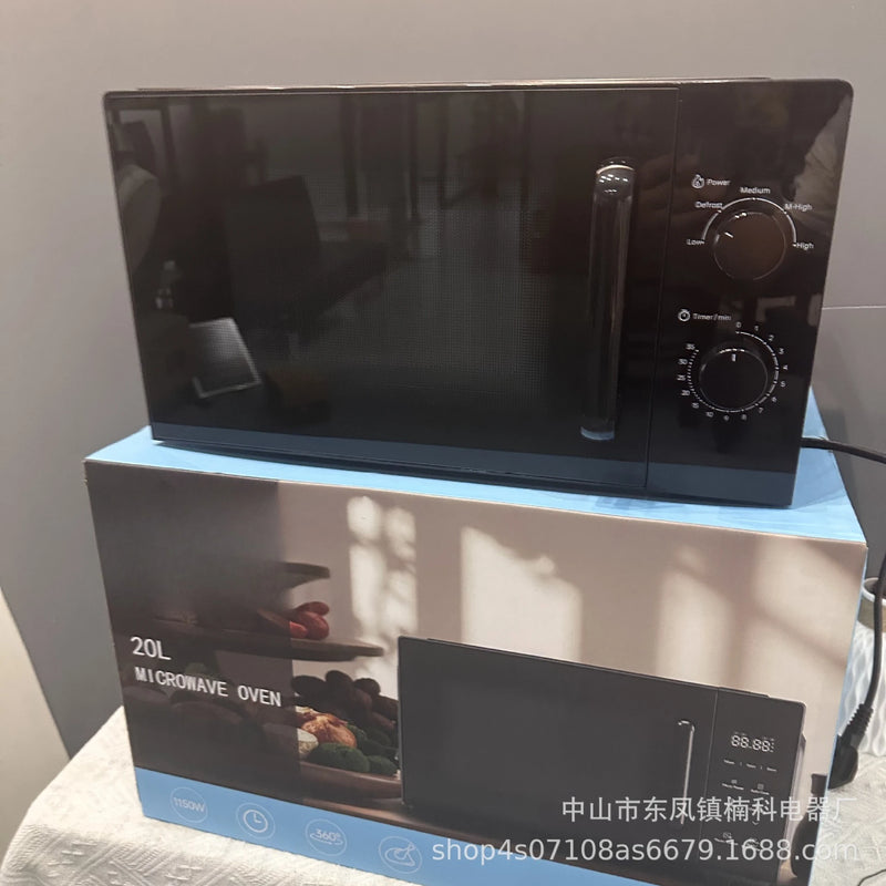 25L liter turntable heating household intelligent multi-function reservation timing microwave oven