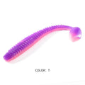 2023 Supercontinent Impact Ring Shad Fishing Lure Soft 20pcs 10pcs 6pcs Plastics Baits Swimbait Jigging Lure Artificial Baits