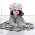 1 Piece of Infant Bathrobe, Baby Bath Towel, Bath Towel for Boys and Girls, Large Towel with Hood, Baby Swaddle Blanket, Newborn Baby Children's Bath Bedding