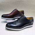 Men's Genuine Leather Loafers Slip-on Casual Shoes Handmade Comfortable Flat Sneakers for Daily Office Outdoor Street Wear