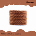 1Pair Round Shoelaces 6mm Thicker Cotton Shoelace AF1/AJ1 Twisted Rope Laces Sneakers Boots Shoe Laces for Shoes 120/140/160CM