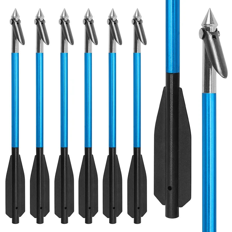 Fishing Short Arrow Metal Aluminum Shaft 6.8 Inches | SAMAG