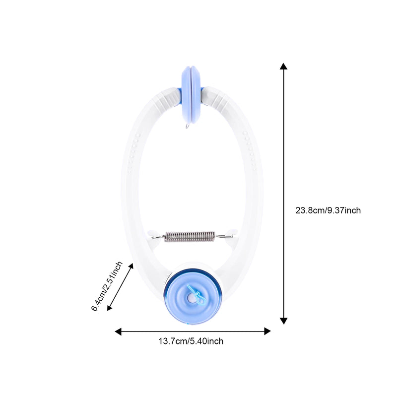 Door Hanging Auto-Rebound Cat Toy Retractable Kitten Teaser with 3 Catnip Mice Interactive Pet Play Toy for Indoor Cats Playing