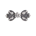 1 Pair Vintage Sweater Swirl Clip Cape Cloak Clips for Dress Retro Cardigan Clip Shawl Clasp Shirt Button Clip for Girl Women