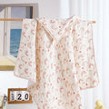 Happyflute Hooded Baby Towel 1Pc Cotton Soft Absorbent Reusable Washable Comfortable Gentle Care Newborn Toddler Bath Wrap