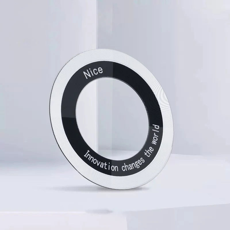 2 Pcs For Magsafe Magnetic Plate Ring  For iPhone Metal Sticker Support Wireless Charger Metal Plate Sheet for Magnet Car Holder