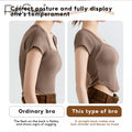FallSweet 1/2PCS Women's Posture Correction Bras Seamless Wireless Push Up Bralette with Cross Back Support Female Lingerie
