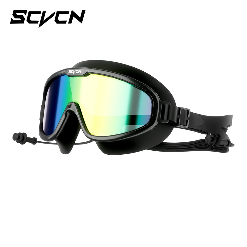 SCVCN Swim Eyewear Full Frame Clear Goggles for Swimming | SAMAG