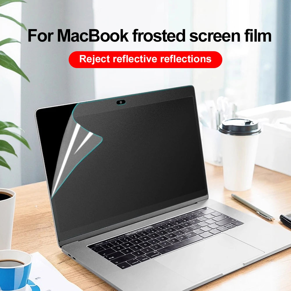 Matte Anti-Glare Screen Protector Film For MacBook Series Anti-Fingerprint Laptop Screen Guard Anti-Reflection Screen Film New