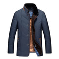 Men'S Down Jacket Casual Thickened Cotton Padded Jacket Fashion Winter Warm Thermal Fleece MenS Jacket