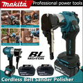 Makita Brushless Cordless Belt Sander Portable Straight Sanding Machine Multifunctional Metal Wood Polishing | SAMAG