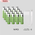 New 1.5V AAA 6800mAh Rechargeable Lithium Batteries High Capacity AAA Li-ion Battery Type-C USB 2000 Times Cycle with Free Cable