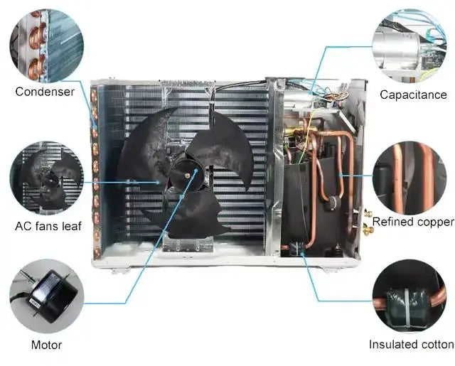 12000btu 1.5HP  1ton 100% off Grid air Conditioner Minisplit Inverter