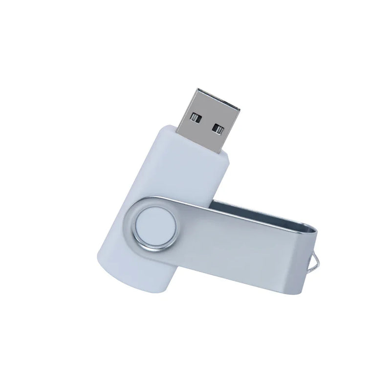 Флешка USB 32GB Flash Drive 16 Giga Memory Stick Metal Jump Swivel Pendrive Portable 64 128 GB 2.0 Pen - Visuel 13 | SAMAG