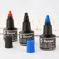 Portable 30ML Stamp Pad Ink Red/Blue/Black Non-erasable Marker Pen Ink Quick-drying Stamp Paste Ink