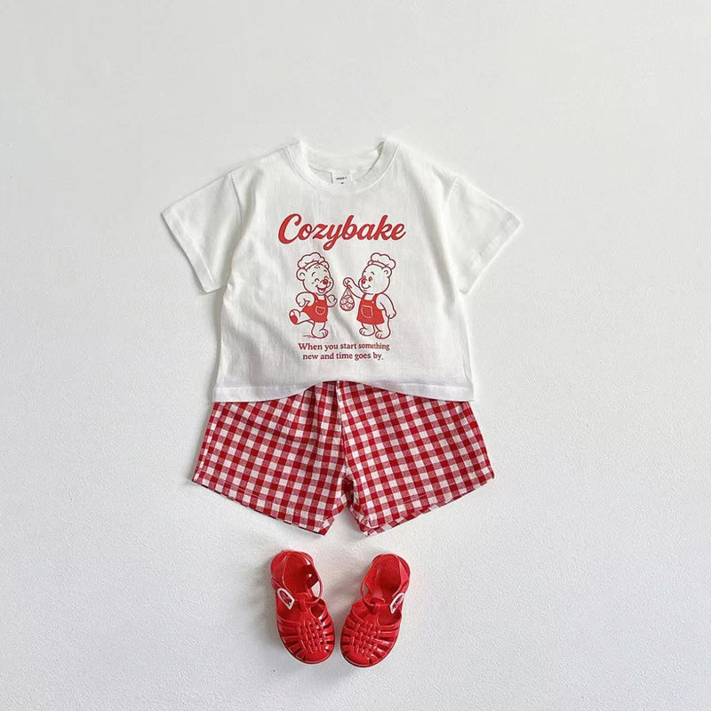 Summer Clothing Short Sleeve Suit Print Cartoon T - shirt - View 3 | SAMAG