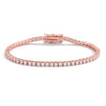 4mm 925 Sterling Silver Moissanite Bracelet 3mm D VVS1 Diamond with GRA for Women Sparkling Wedding Party Fine Jewelry