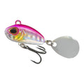 Mini VIB Fishing Lure With Rotating Spinning Metal Blade | SAMAG