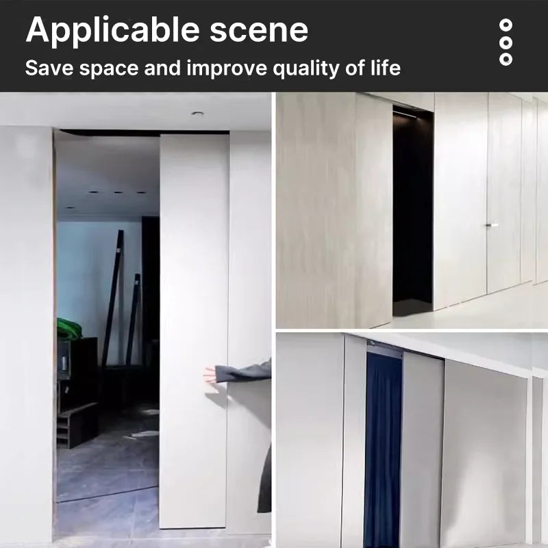 Hidden Push Invisible Sliding Door Track Heavy Duty Space - View 2 | SAMAG