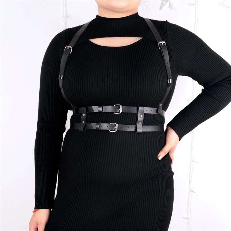 women fashion plus size harness belt ,gothic body harness, suspenders for women Valentine's Day gift sexy lingeris accessorie