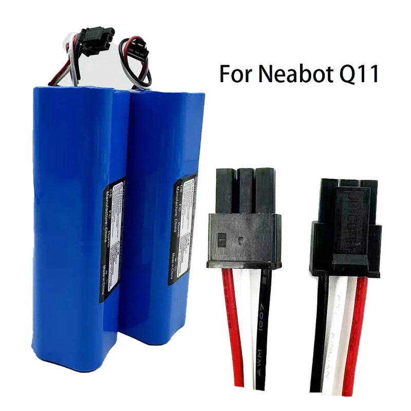 2025 12800mAh Rechargeable Li-ion Battery for neabot Robotic vacuum cleaner Q11