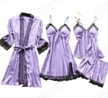 Women's Sleep Robe Gown Sets Sleepwear Pajamas Lounge | SAMAG