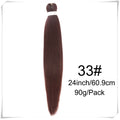 Pre Stretched Braiding Hair 26inch Kanealon for Braids Yaki Straight Synthetic Braids Hair Extension Expressions Braiding Hair