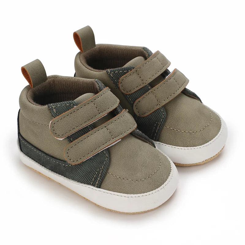 Canvas Sneakers Baby Boy Girl Shoes First Walkers Infant Toddler Anti-Slip Soft Sole Classical Newborn Baby Shoes 0-18 Month