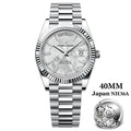PAGANI DESIGN DD40 Gold White Date Week Luxury Automatic Watches Men TMI NH36A AR Sapphire crystal Mechanical Wristwatch For Men